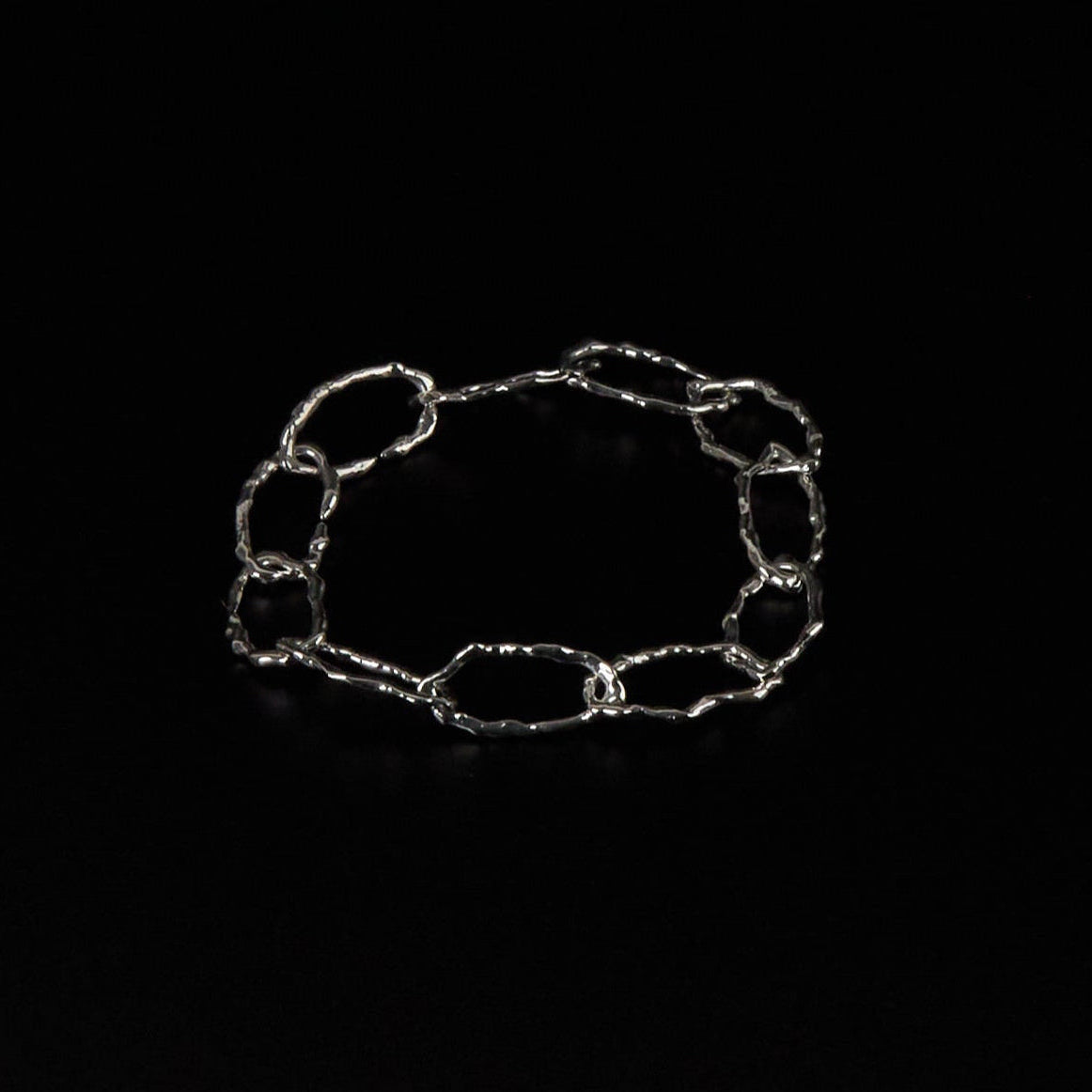 Midnight Rambler bracelet 925 sterling silver chain